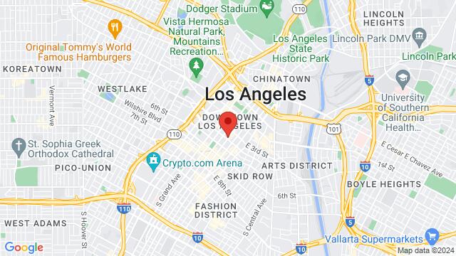 Map of the area around 357 S Broadway, Los Angeles, CA 90013, 90013, Los Angeles, CA, US