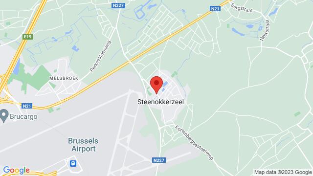 Kaart van de omgeving van CC De Corren  Van Frachenlaan 24a 1820 Steenokkerzeel