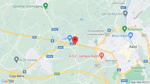 Map of the area around Classics Gentsesteenweg 488 9300 Aalst