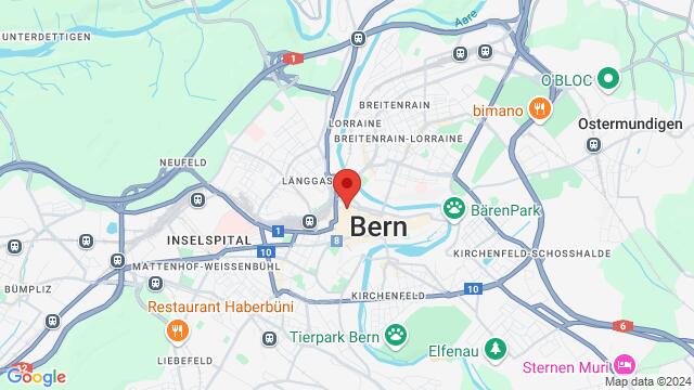 Map of the area around Aarbergergasse 40, 3011 Bern, Switzerland