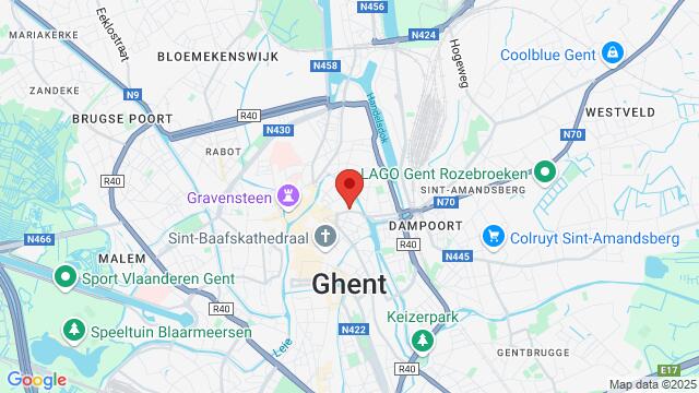 Map of the area around Rembert Dodoensdreef 2, 9000 Gent, België,Gent, Belgium, Gent, OV, BE