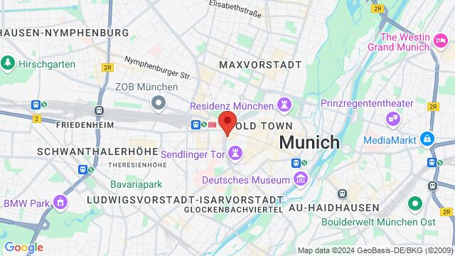 Map of the area around Sonnenstraße 7,Munich, Germany, Munich, BY, DE