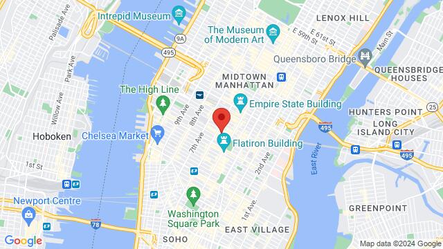 Map of the area around 37 W 26th St, 10010, New York, NY, US