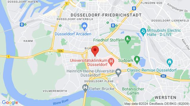 Map of the area around Himmelgeister Straße 107H,Düsseldorf, Germany, Dusseldorf, NW, DE