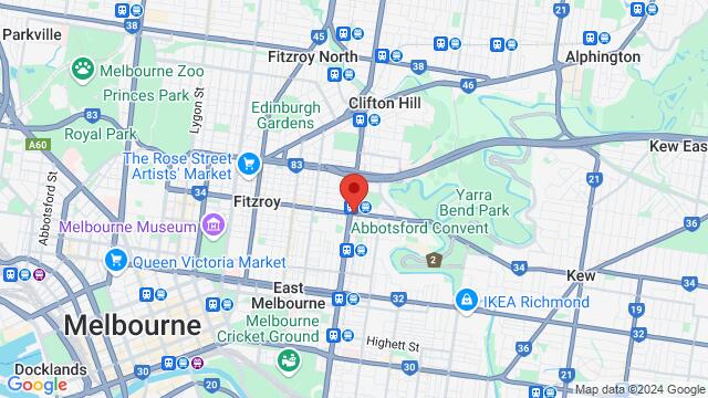 Map of the area around 225 34, Abbotsford VIC 3067, Australia,Melbourne, Victoria, Australia, Melbourne, VI, AU