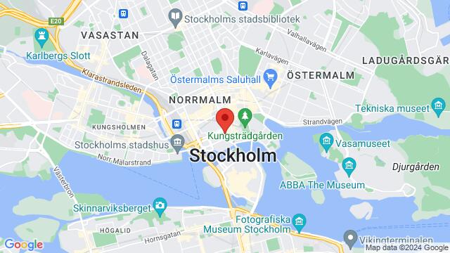 Carte des environs Malmtorgsgatan 5, SE-111 51 Stockholm, Sverige,Stockholm, Sweden, Stockholm, ST, SE