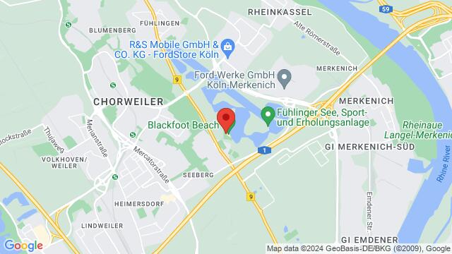 Karte der Umgebung von Stallagsbergweg 1,Cologne, Germany, Cologne, NW, DE
