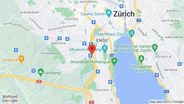Karte der Umgebung von Papiersaal Kalanderplatz 6Sihlcity8045 Zürich