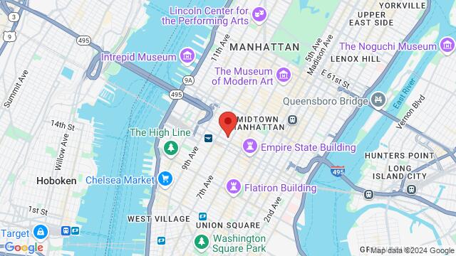 Map of the area around Empire Mambo Dance Studio, 224 West 35th Street #Floor 15, New York, NY 10001, New York, NY, 10001, US