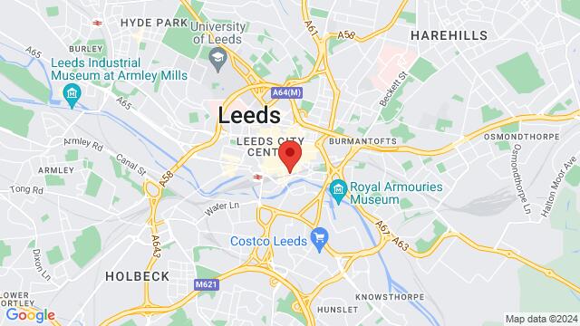 Karte der Umgebung von Revolution Call Lane, Leeds, United Kingdom, Leeds, EN, GB