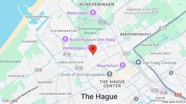 Map of the area around Laan van Meerdervoort 50-B,The Hague, Netherlands, The Hague, ZH, NL