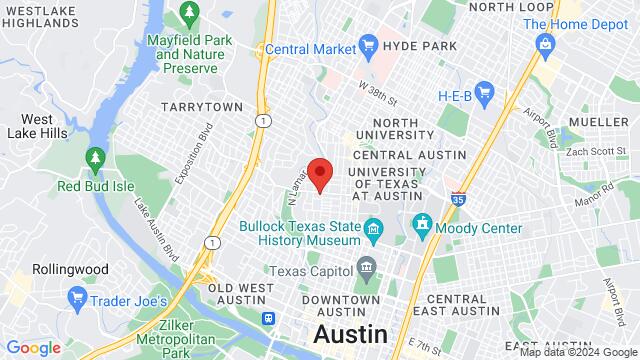 Map of the area around 2312 San Gabriel, 78705, Austin, TX, United States