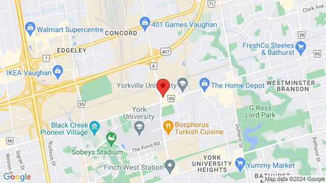 Map of the area around 2180 Steeles Ave, 2180 Steeles Ave W Unit #14, Concord, Canada