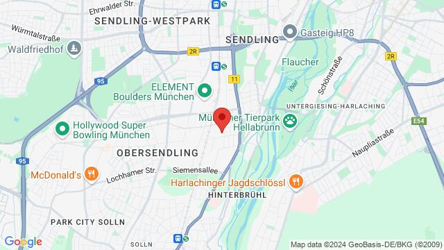 Map of the area around Rupert-Mayer-Straße 44, 81379 München, Deutschland,Munich, Germany, Munich, BY, DE