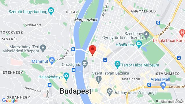 Map of the area around Baby Party Budapest, Budapest, Szent István krt. 11, 1055 Hungary