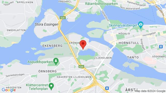Carte des environs Lövholmsvägen 61, SE-117 65 Stockholm, Sverige,Stockholm, Sweden, Stockholm, ST, SE