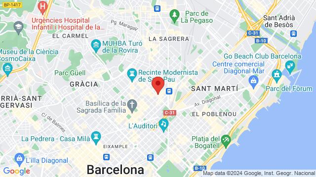 Map of the area around Carrer Bassols, 4, Barcelona, Barcelona