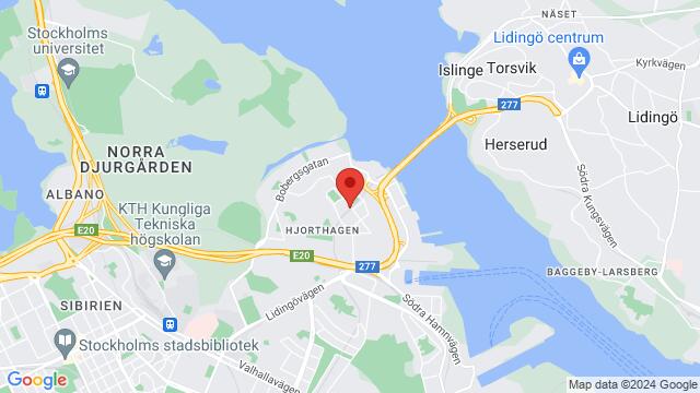 Map of the area around Artemisgatan 19,Stockholm, Sweden, Stockholm, ST, SE