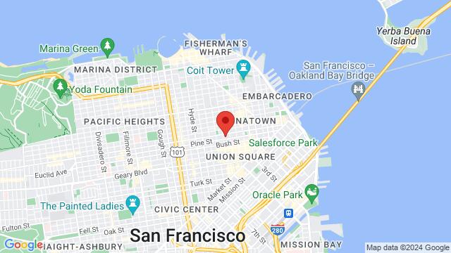 Carte des environs 850 Mason St, San Francisco, CA 94108-22ND, United States,San Francisco, California, San Francisco, CA, US