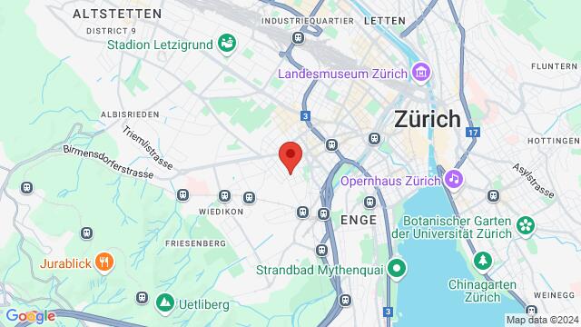 Map of the area around Bühlstrasse 11, 8055 Zürich, Schweiz,Zürich, Switzerland, Zurich, ZH, CH