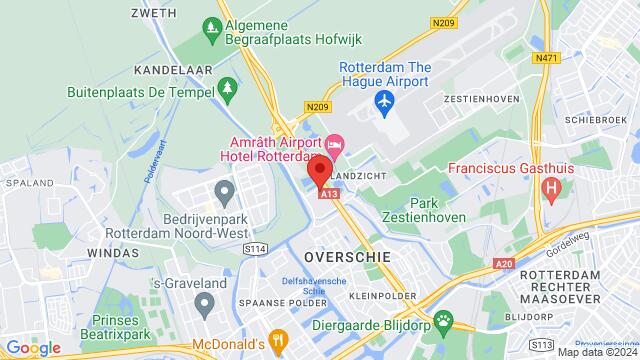 Map of the area around Châlonsstraat 6, 3043 TD Rotterdam, Nederland,Rotterdam, Netherlands, Rotterdam, ZH, NL