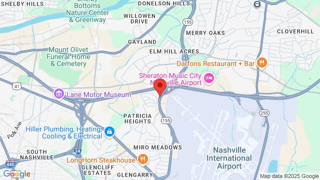 Map of the area around Royal Inn, 727 Briley Pkwy, Nashville, TN 37217, United States,Nashville, Tennessee, Nashville, TN, US