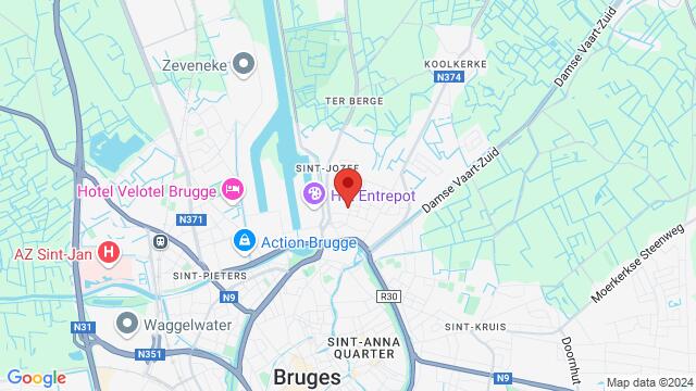 Map of the area around Ter Looigemweg 29, 8000 Brugge, België,Brugge, Belgium, Brugge, WV, BE