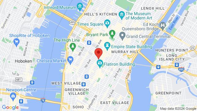 Map of the area around 37 W 26th St, New York, NY 10010, United States,New York, New York, New York, NY, US