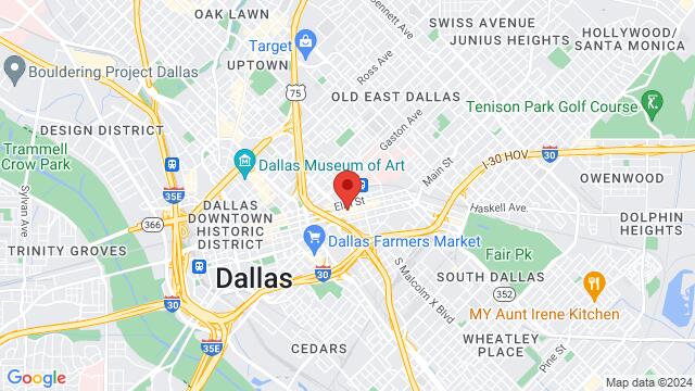 Kaart van de omgeving van Vidorra Dallas, 2642 Main St, Dallas, TX, 75226, United States