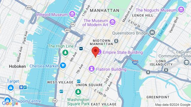 Map of the area around 38 West 32nd Street, 10001, New York, NY, US