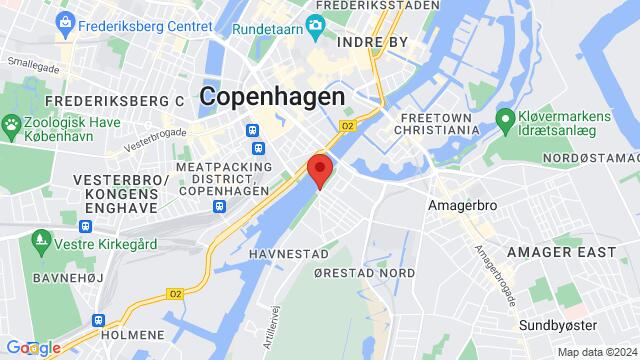 Carte des environs Islands Brygge 18,Copenhagen, Copenhagen , SK, DK