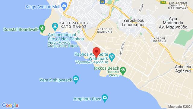 Map of the area around Poseidonos Ave 3, Yeroskipou , Cyprus, Paphos,