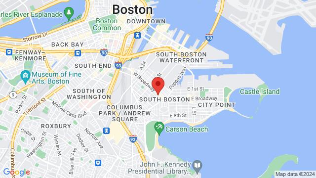 Map of the area around 423 W Broadway, South Boston, MA 02127-2262, United States,Boston, Massachusetts, Boston, MA, US