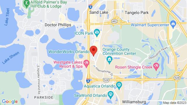 Kaart van de omgeving van Cuba Libre – Orlando, 9101 International Drive, Orlando, FL, 32189, United States