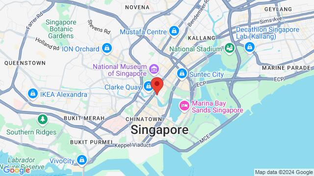 Map of the area around 1 North Bridge Road, 179094, Singapore, SG, SG