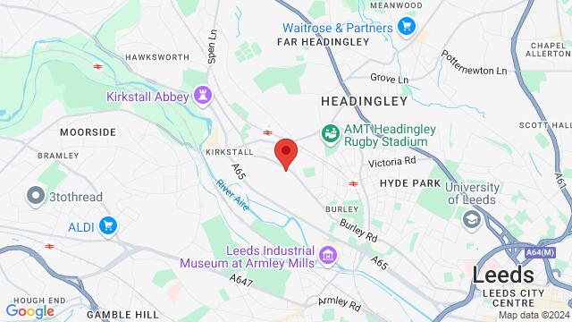 Carte des environs 9 Burley Hill Drive, Leeds, LS4 2SZ, United Kingdom,Leeds, Leeds, EN, GB