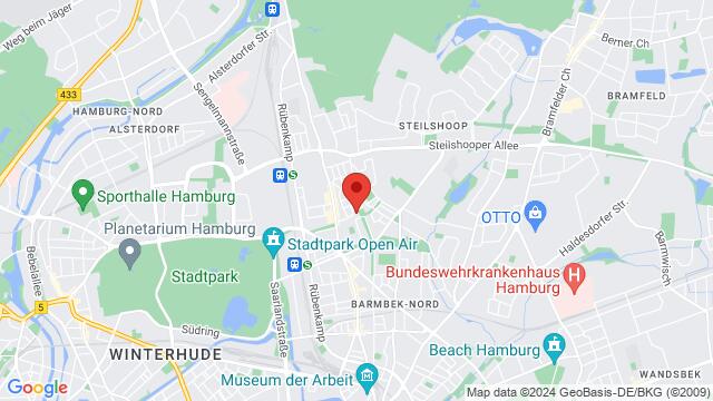 Karte der Umgebung von Lorichsstr. 28 A,Hamburg, Germany, Hamburg, HH, DE