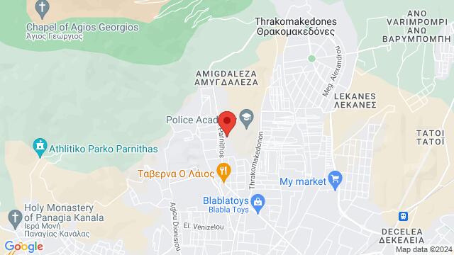 Map of the area around Αγίου Όρους 4, 136 79 Αχαρνές, Ελλάδα,Acharne, Greece, Palaio Faliro, GR, GR