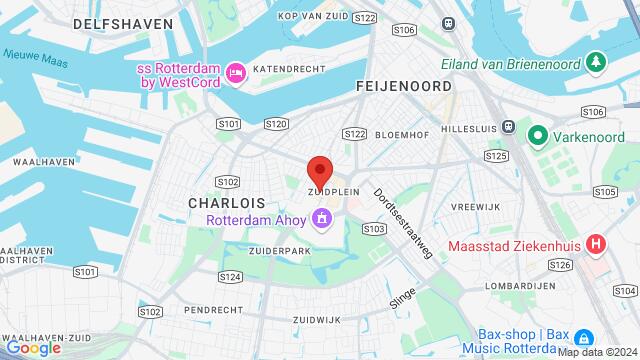 Map of the area around Annie M.G. Schmidtplein 4, 3083 NZ Rotterdam, Nederland,Rotterdam, Netherlands, Rotterdam, ZH, NL