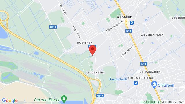 Mapa de la zona alrededor de Slijkweg 5, 2180 , Antwerpen, , Belgique