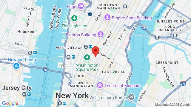 Map of the area around 56 East 11th Street, 10003, New York, NY, US