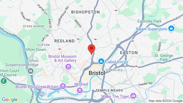 Map of the area around 16-18 Hillgrove Street, Bristol, BS2 8, United Kingdom,Bristol, United Kingdom, Bristol, EN, GB