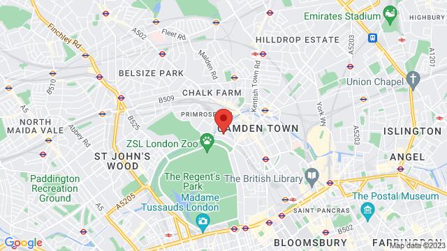 Map of the area around 2 Regent’s Park Road , NW1 7AY, London