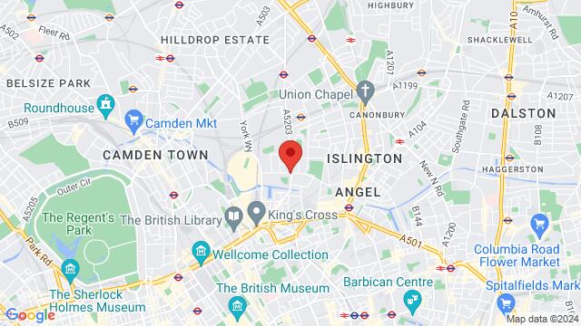 Map of the area around 193 Caledonian Road, London, N1 0SL, United Kingdom,London, United Kingdom, London, EN, GB