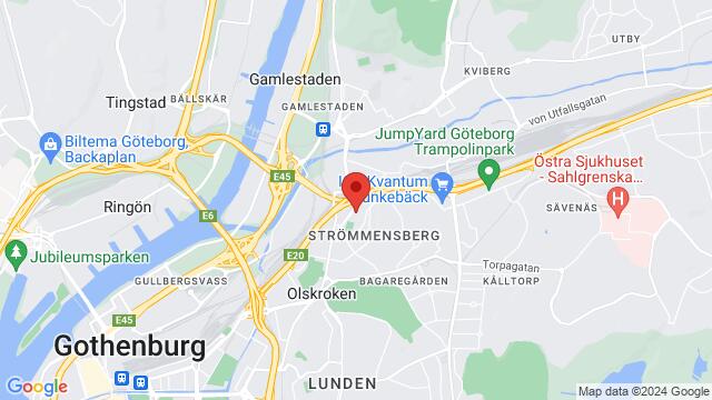 Kaart van de omgeving van Löparegatan 20, SE-416 69 Göteborg, Sverige,Gothenburg, Gothenburg, VG, SE