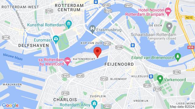 Map of the area around Mps Horizon, Rotterdam, Netherlands, Rotterdam, ZH, NL