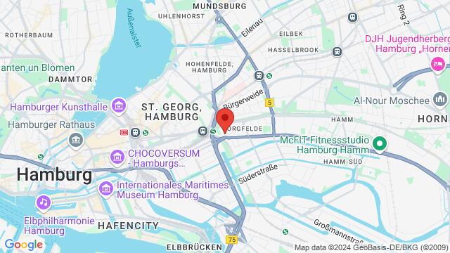 Map of the area around Anckelmannstrasse 11,Hamburg, Germany, Hamburg, HH, DE