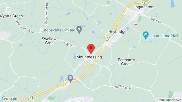 Map of the area around Mountnessing Village Hall Roman Road, Mountnessing, Brentwood, Essex CM15 0UG