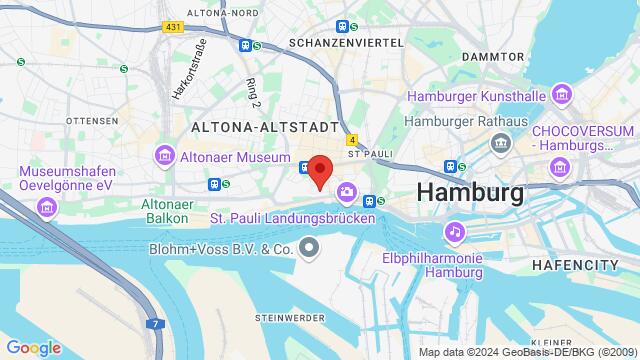 Map of the area around Bernhard-Nocht-Straße 69A, 20359 Hamburg, Deutschland,Hamburg, Germany, Hamburg, HH, DE