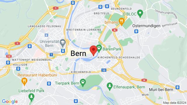 Map of the area around Mühlenplatz 11, 3011 Bern